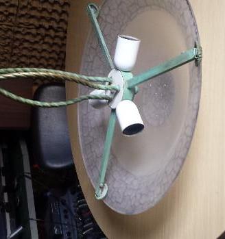 Lampadario per camera da letto a 3 lampade