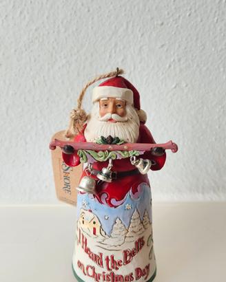 Jim Shore Babbo Natale I Heard Bells Enesco