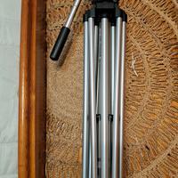 Treppiede Manfrotto #28 completo di testa fluida #