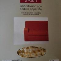 COPRIDIVANO 3 POSTI con Seduta Separata Home Texti