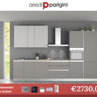 Cucina moderna Lineare - Elettrodomestici