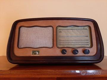 RADIO A VALVOLE D’EPOCA LA VOCE DEL PADRONE M. 511