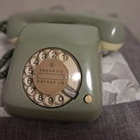 TELEFONO IN BACHELITE  VERDE SALVIA