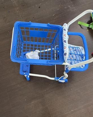Carrellino spesa giocattolo bambini