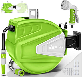 Avvolgitubo 30+2m | da Parete e tubo da giardino