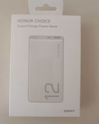 HONOR CHOICE 66W SuperCharge Power Bank - NUOVO