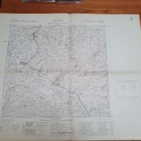 Mappa militare IGM   scala 1/25000  Barca