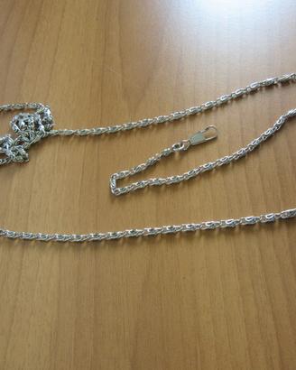 Catenella con ganci per pochette