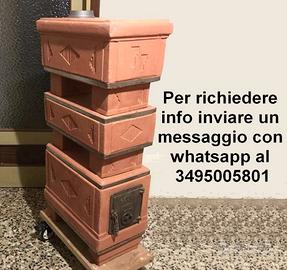 Stufa di terracotta perfetta, come nuova