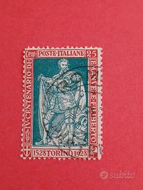Regno 1928- nascita Em.Filiberto- denti 13¾