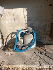 Filtro a sabbia per piscina