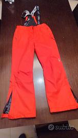 Salopette/Pantaloni sci ragazza junior CMP fuxia