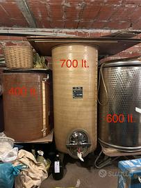 Serbatoi vetroresina e inox