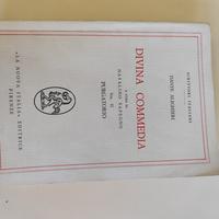 Purgatorio Divina Commedia Natalino Sapegno