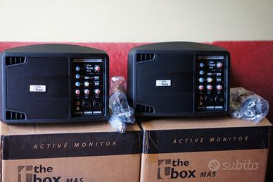 Casse attive Box MA5 portatili per palco/eventi