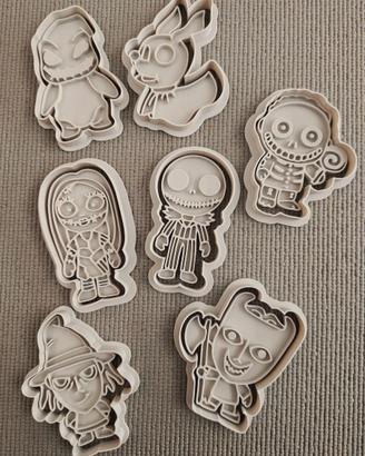 Set 7 Formine Nightmare Before Christmas Halloween
