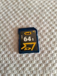Scheda SD 64MB Trevi - Vintage Memory Card per Vec