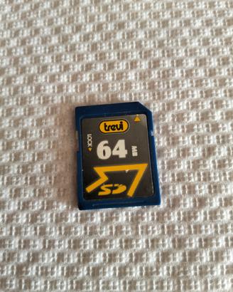 Scheda SD 64MB Trevi - Vintage Memory Card per Vec