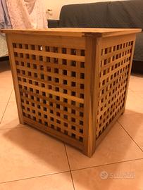 Scattola contenitore legno Ikea