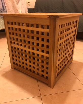 Scattola contenitore legno Ikea