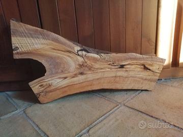 fetta di legno di ulivo 