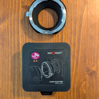 Adattatore lente K&F Concept EF - FX