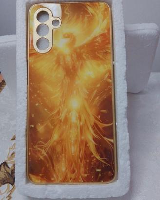 cover samsung galaxy a13 5g oro fenice nuova