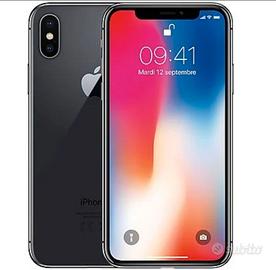 iPhone X 64 GB perfetto batteria al 100%