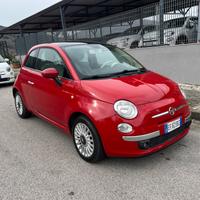 Fiat 500 1.2 benzina 69cv Lounge 2010 tetto
