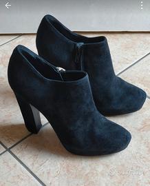Scarpe Donna tacco da 12 cm in vero cuoio