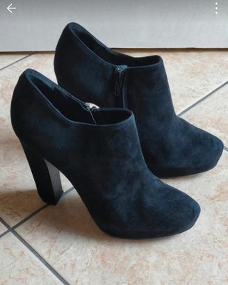 Scarpe Donna tacco da 12 cm in vero cuoio