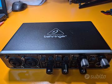 SCHEDA AUDIO DA STUDIO BEHERINGER UMC204HD