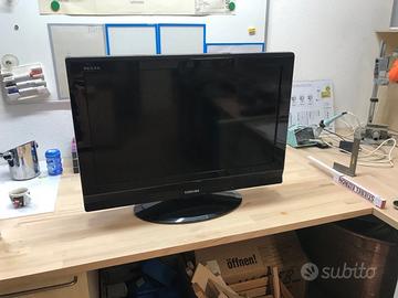 PC MONITOR SCHERMO TOSHIBA 50 POLLICI HDMI VGA LED FULL HD NERO + BOX 42 32  24