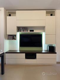 Mobile soggiorno + scrivania e libreria