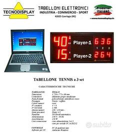 Tabellone Segnapunti Tennis