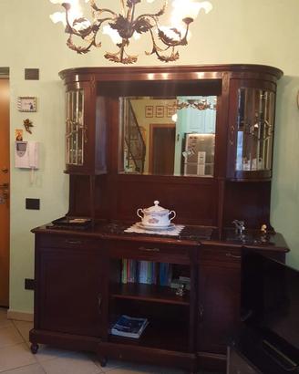  Credenza anni 30/40 in stile liberty 