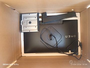 Monitor Omen HP 27 " full HD 165 hz
