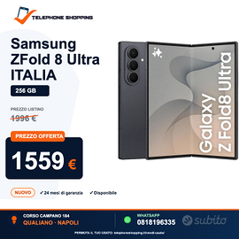 Samsung Z Fold 8 Ultra ITALIA permutiamo usato