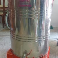 contenitore per alimenti in acciaio inox 400lt