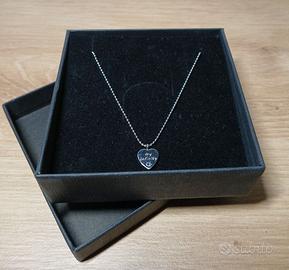 Collana acciaio Marlu'