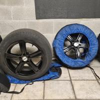 Cerchi lega (Momo) gomme estive r16 per VW Polo