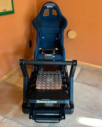 Simulatore di Guida RSeat B1 + Sedile Sparco Pro