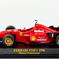 Ferrari F310 Michael Schumacher 1996 Scala 1:43