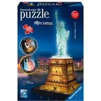 Puzzle 3D Statua delle libertà - night edition
