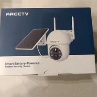 Telecamera wifi con pannello solare