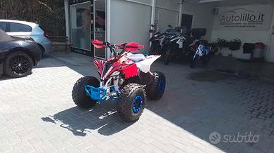 NCX Moto Quad 125 slim Furious Bianco-Rosso