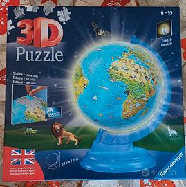 mappamondo lampada 3d puzzle Ravensburger