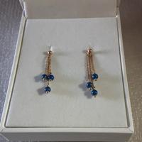 Orecchini oro 18kt con lapislazzuli 