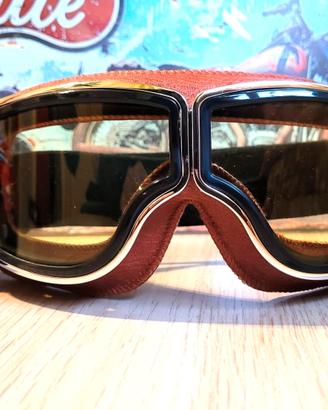 Vintage Style Biker Goggles