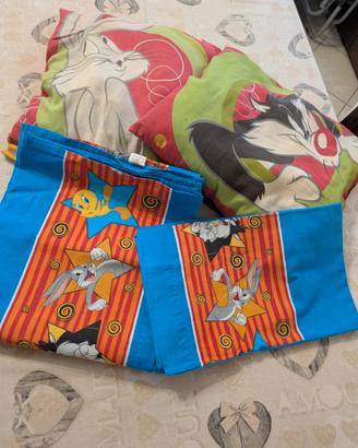 Set letto estivo per bambini Looney Tunes